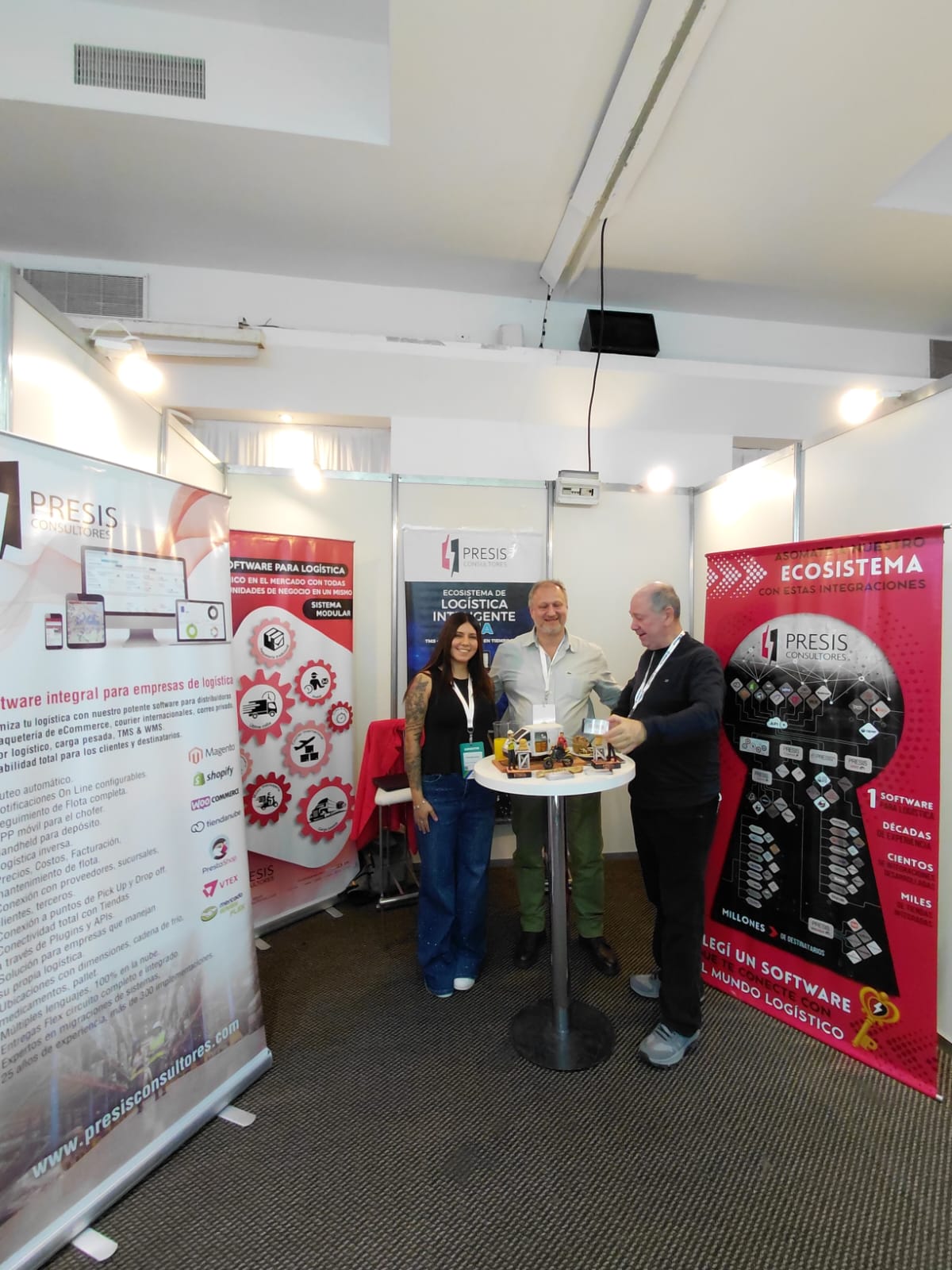 Presis Consultores at logistics industry exhibitions